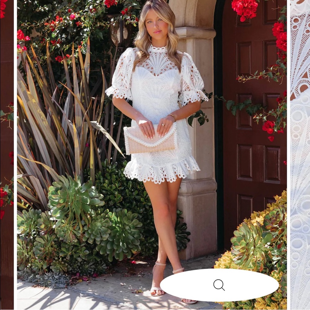 Vici white xs dress